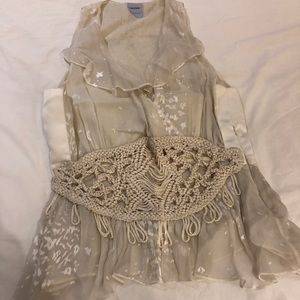 Sass and Bide cream top
